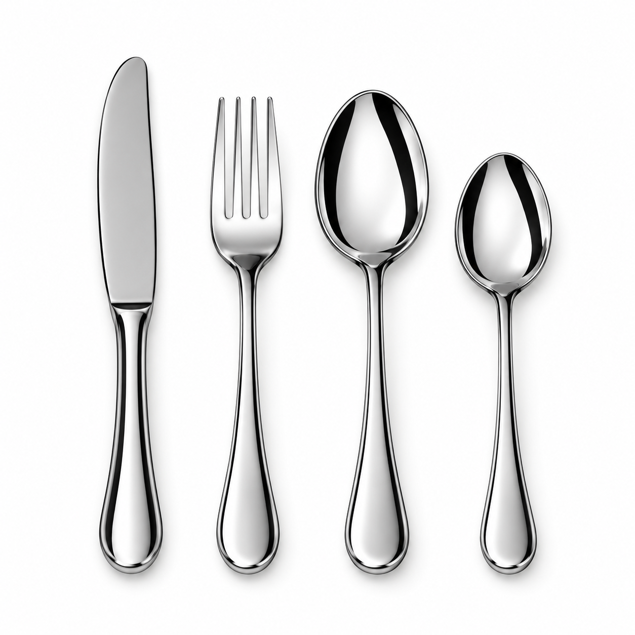 Classic Engraved Premium Cutlery Set handmade in Wazirabad, Punjab, Pakistan