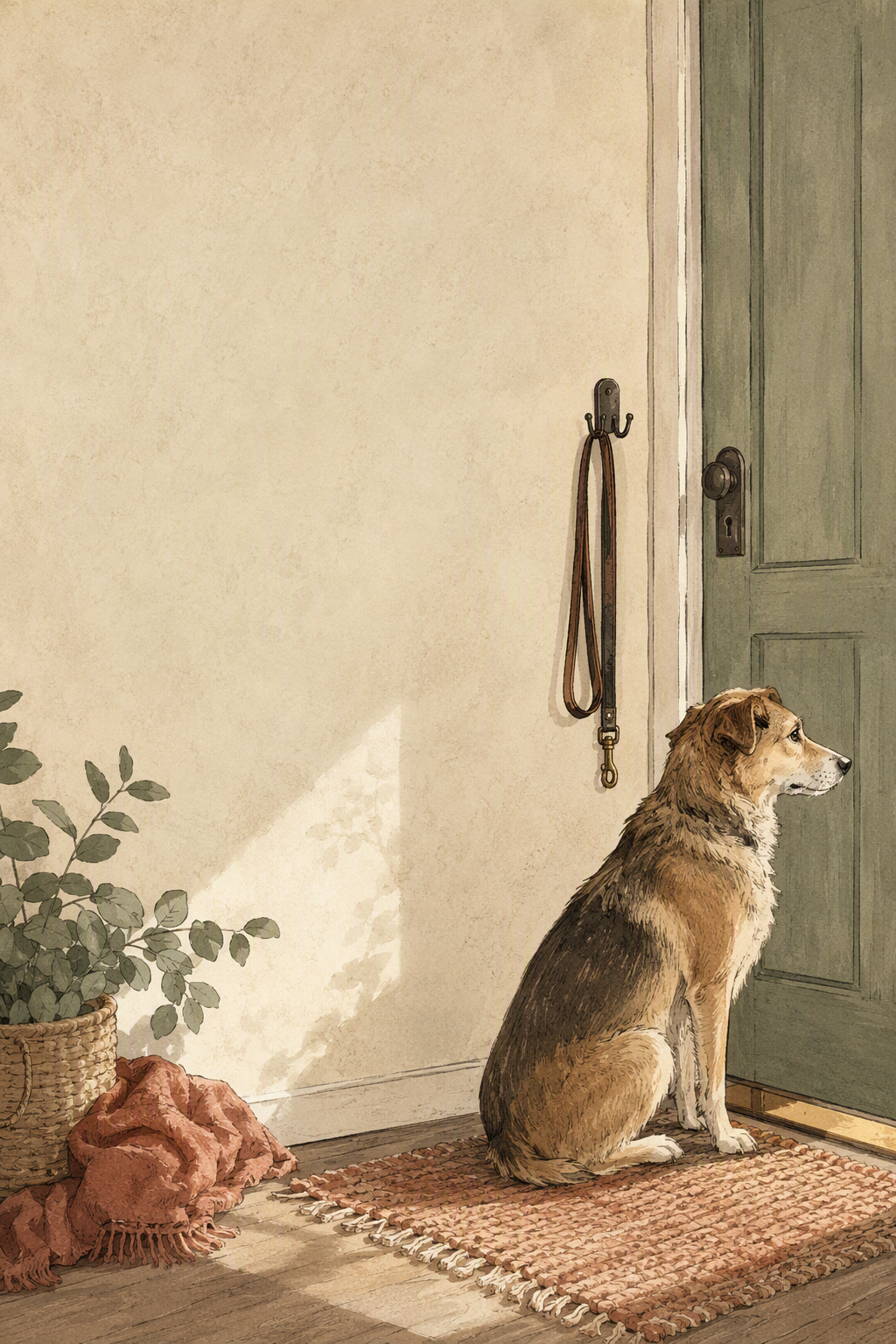 First-Time Dog Owners: Leave Calmly Without Barking