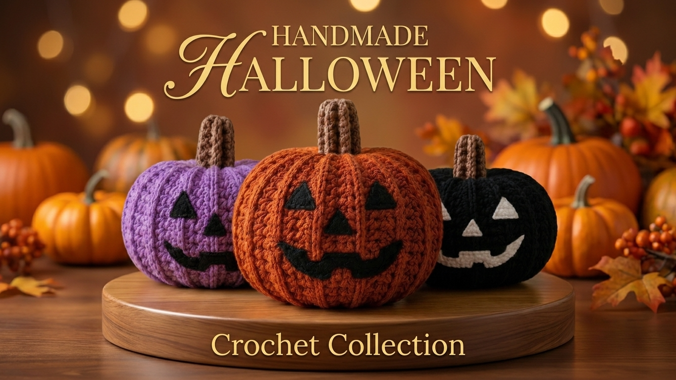 Spooky Pumpkin Crochet Pattern (PDF) - Halloween Special
