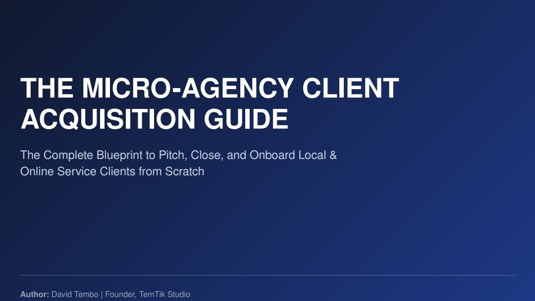 Micro-Agency Client Acquisition Guide