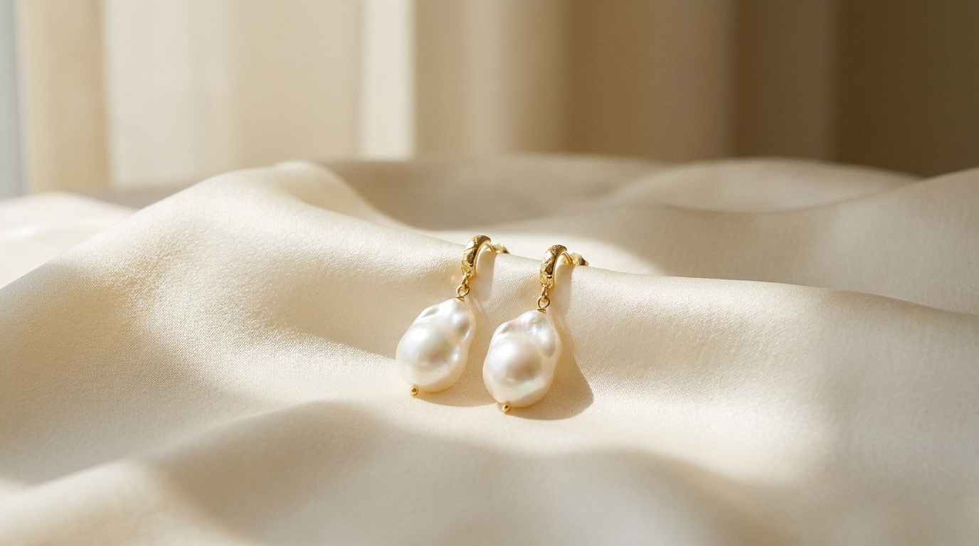 Pearl Drop Earrings