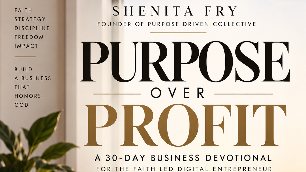 Purpose Over Profit Devotional