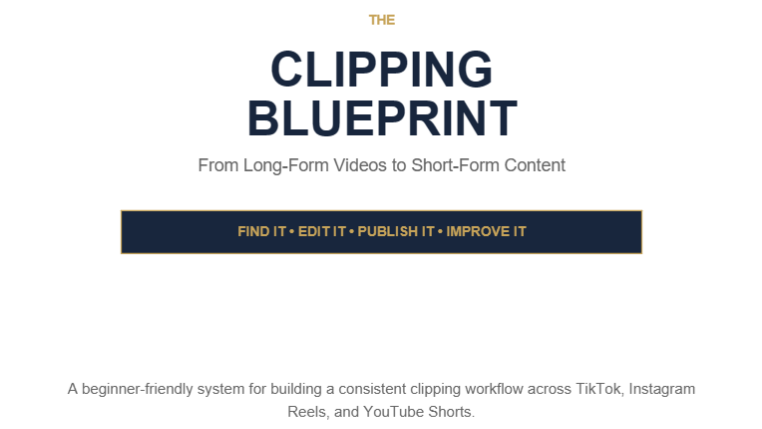 Clipping Blueprint 