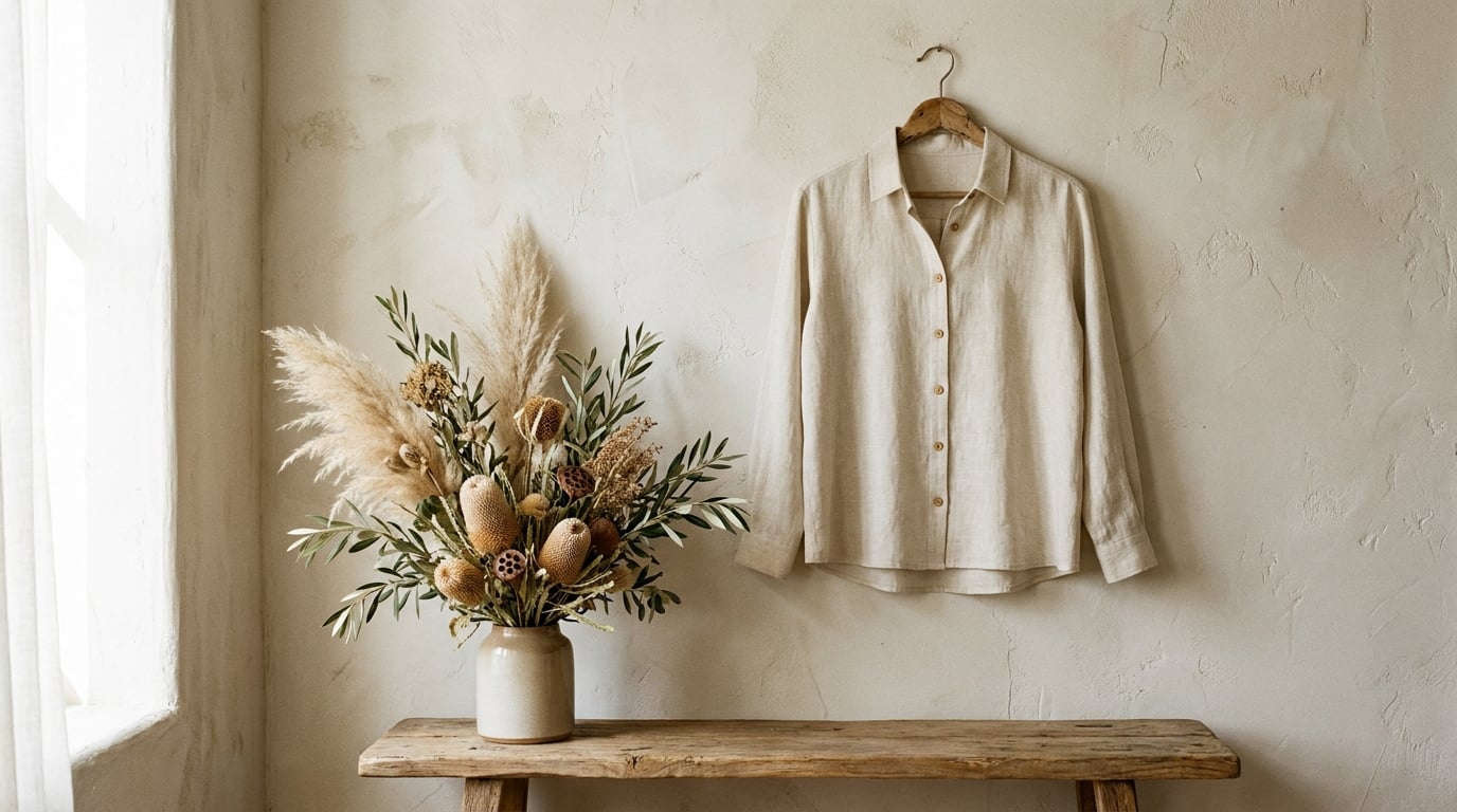 Linen Button-Down Shirt