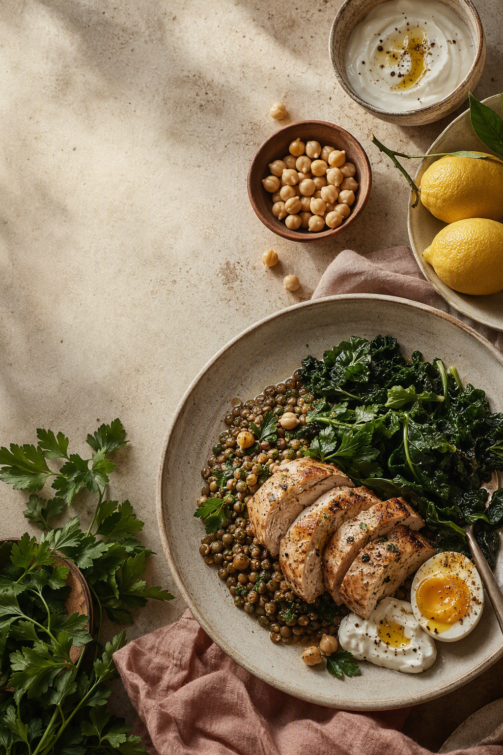 Busy Adults Cooking Five High-Protein Dinners Without Kitchen Overwhelm