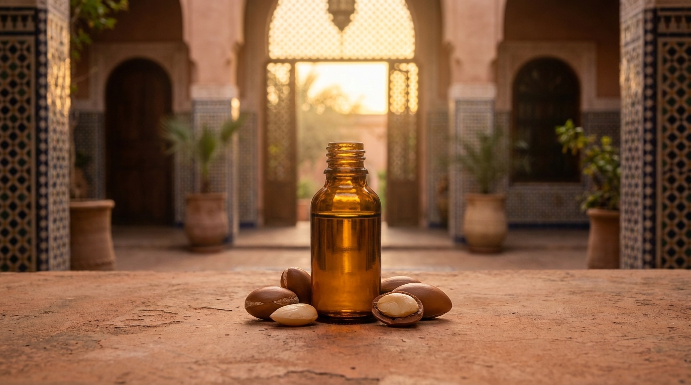 Huile d’argan pressée à froid