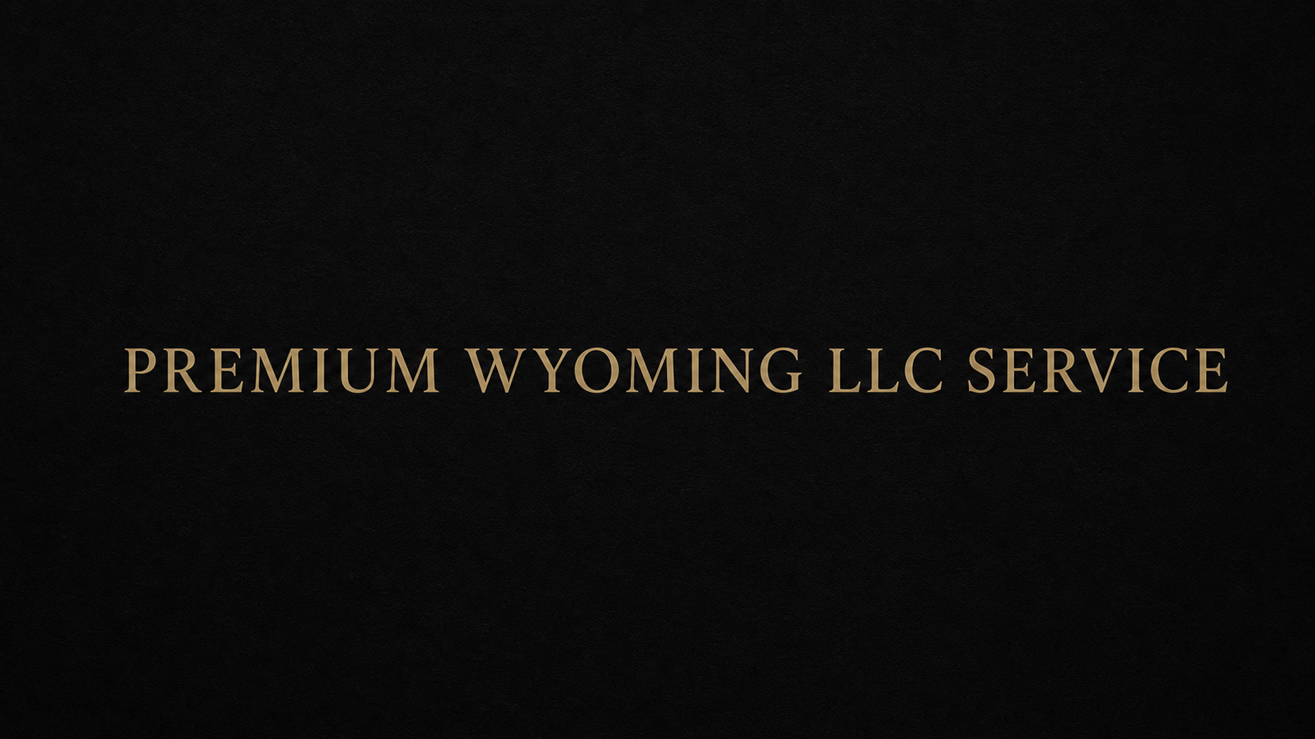 Premium LLC wyoming service