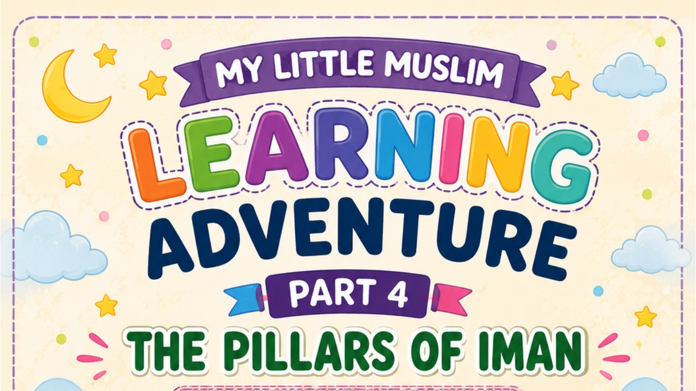 Six Pillars of Iman for Kids — Printable Islamic Workbook (Ages 4–12)