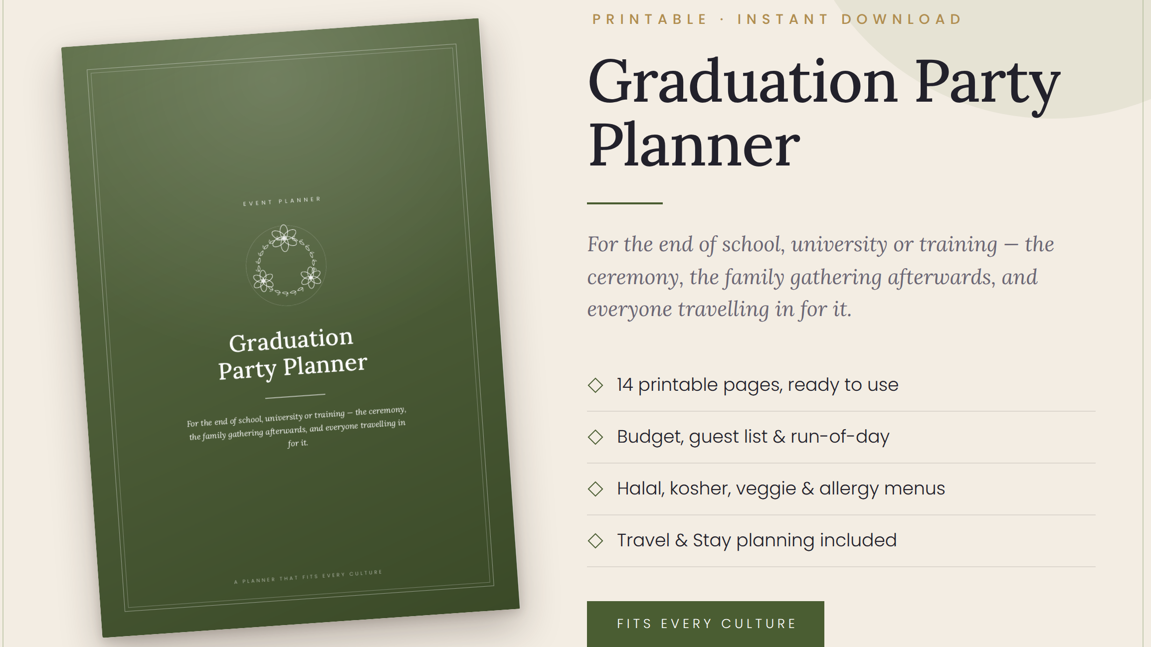 Graduation Party Planner
