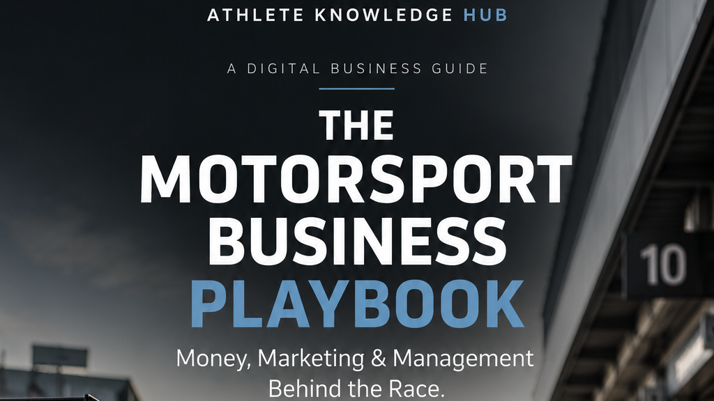 The Motorsport Business Playbook: Money, Marketing & Management Behind the Race