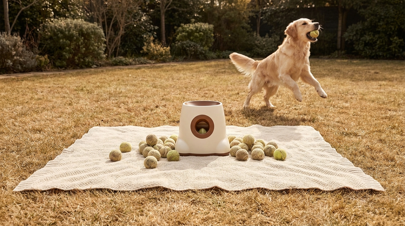 Automatic Dog Tennis Ball Launcher