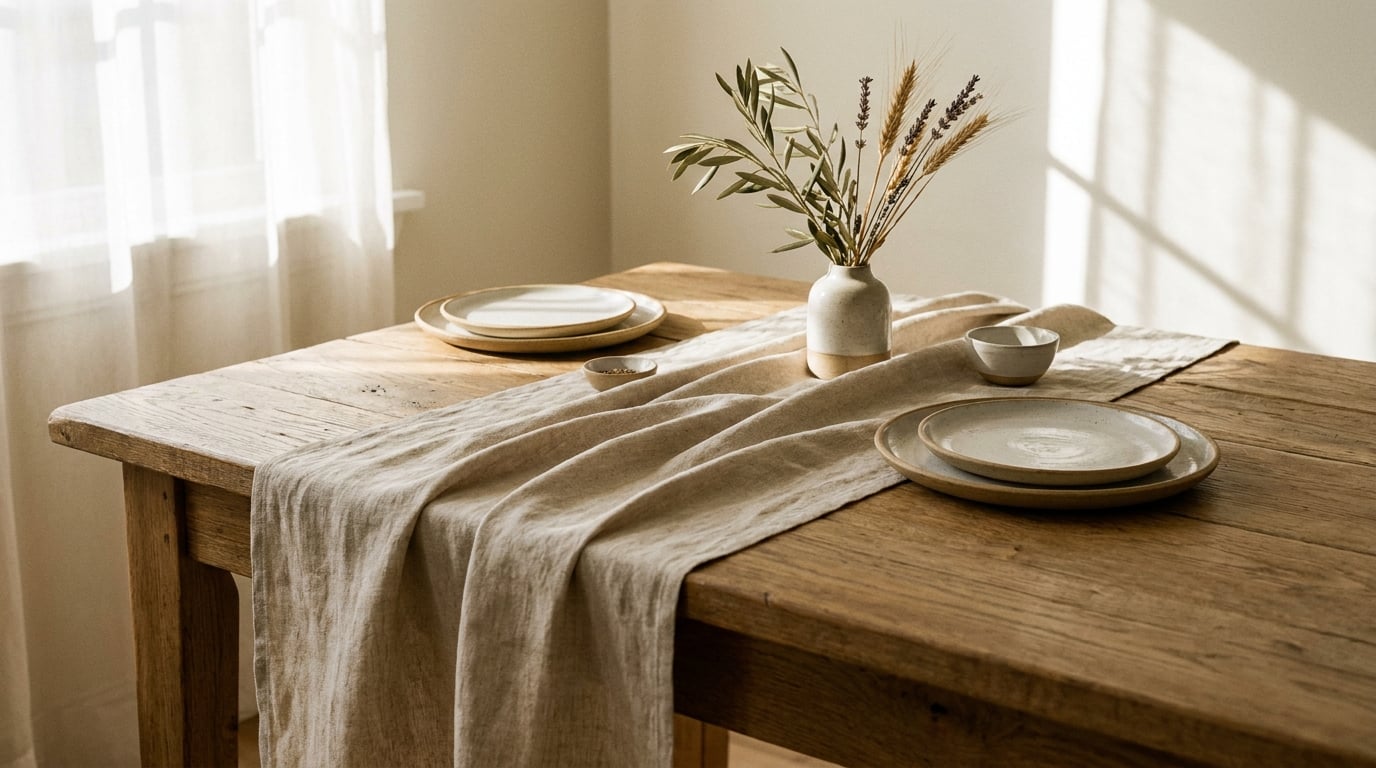 Linen Table Runner