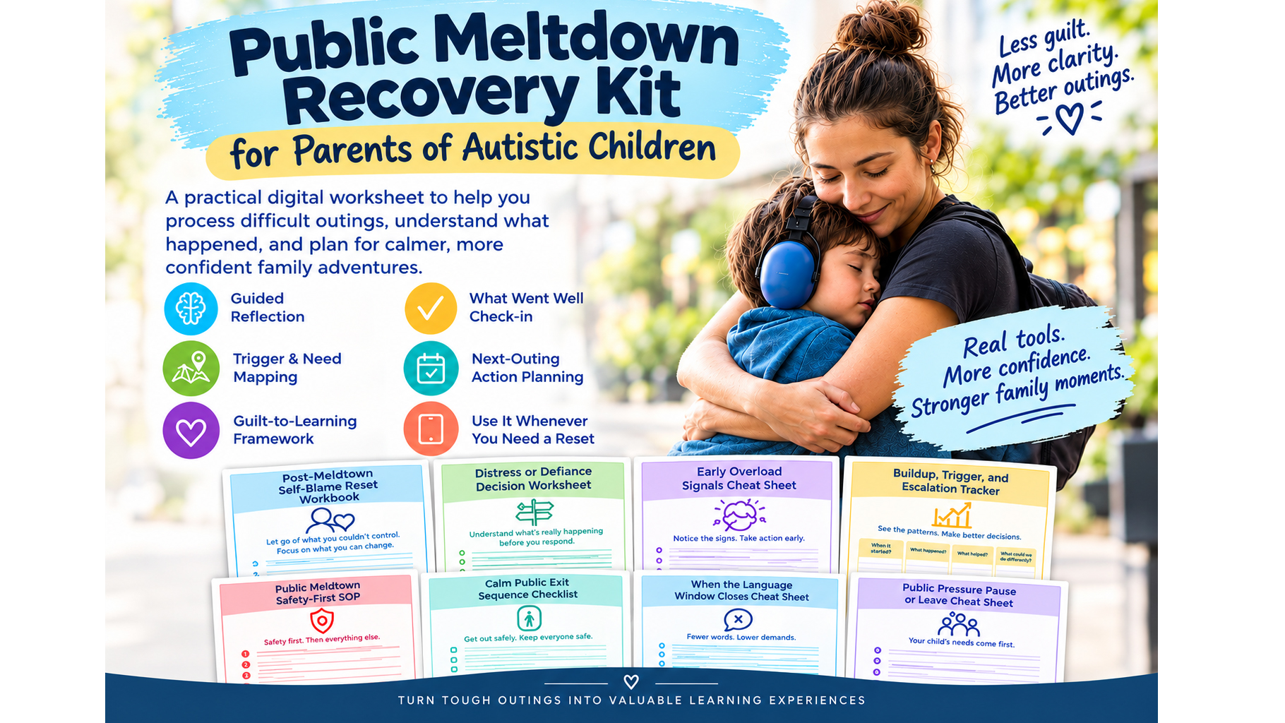 Public Meltdown Recovery Kit for Parents of Autistic Children