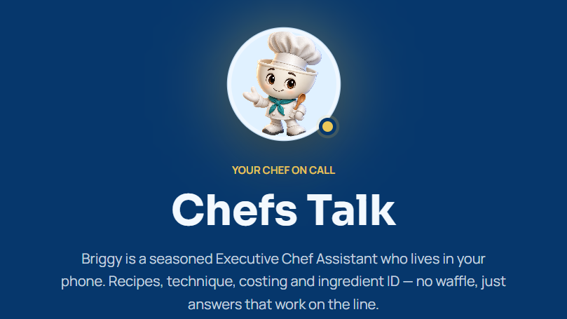 Chefs Talk - Briggy