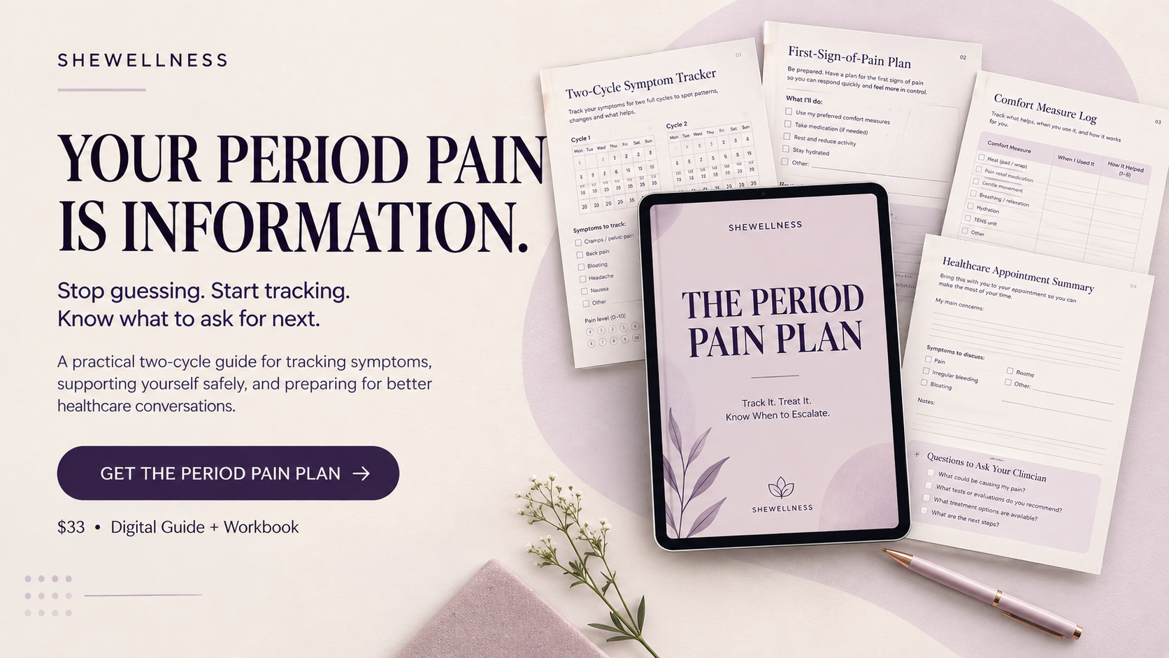 The Period Pain Plan: Track It, Treat It, Know When to Escalate