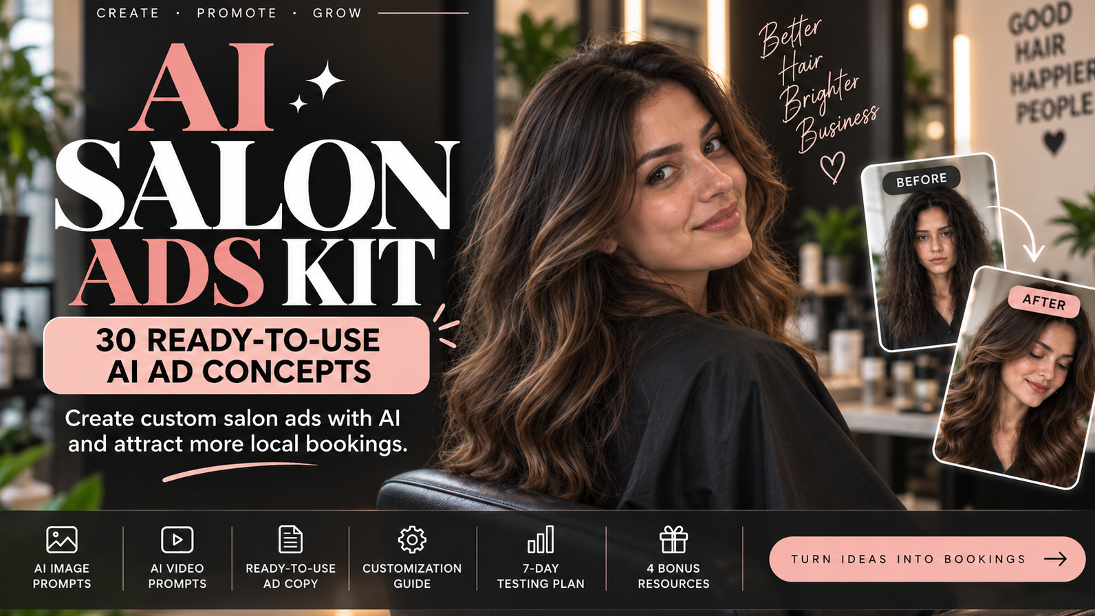 AI Salon Ads Kit