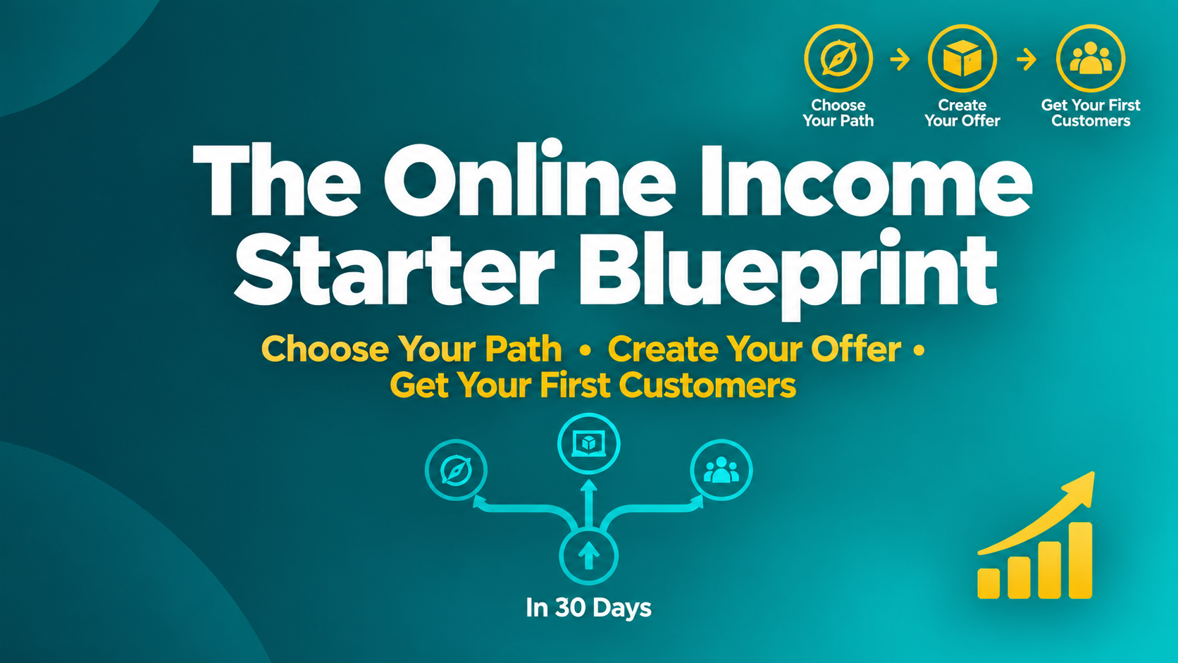 The Online Income Starter Blueprint: Choose Your Path, Create Your Offer & Get Y