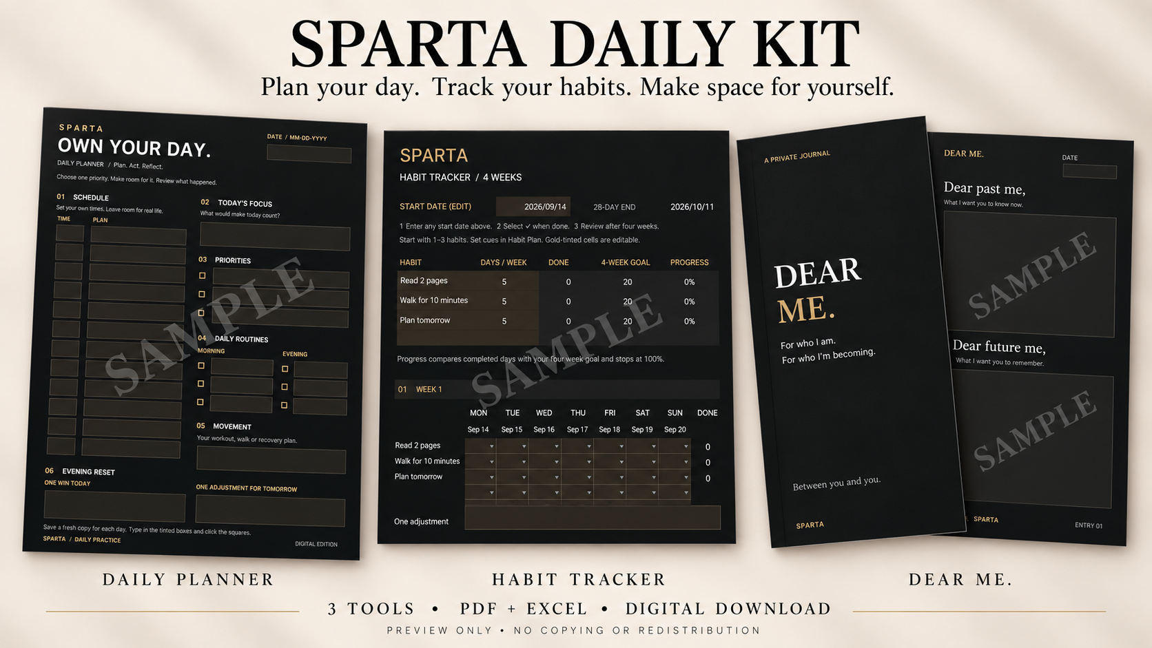 SPARTA Daily Kit