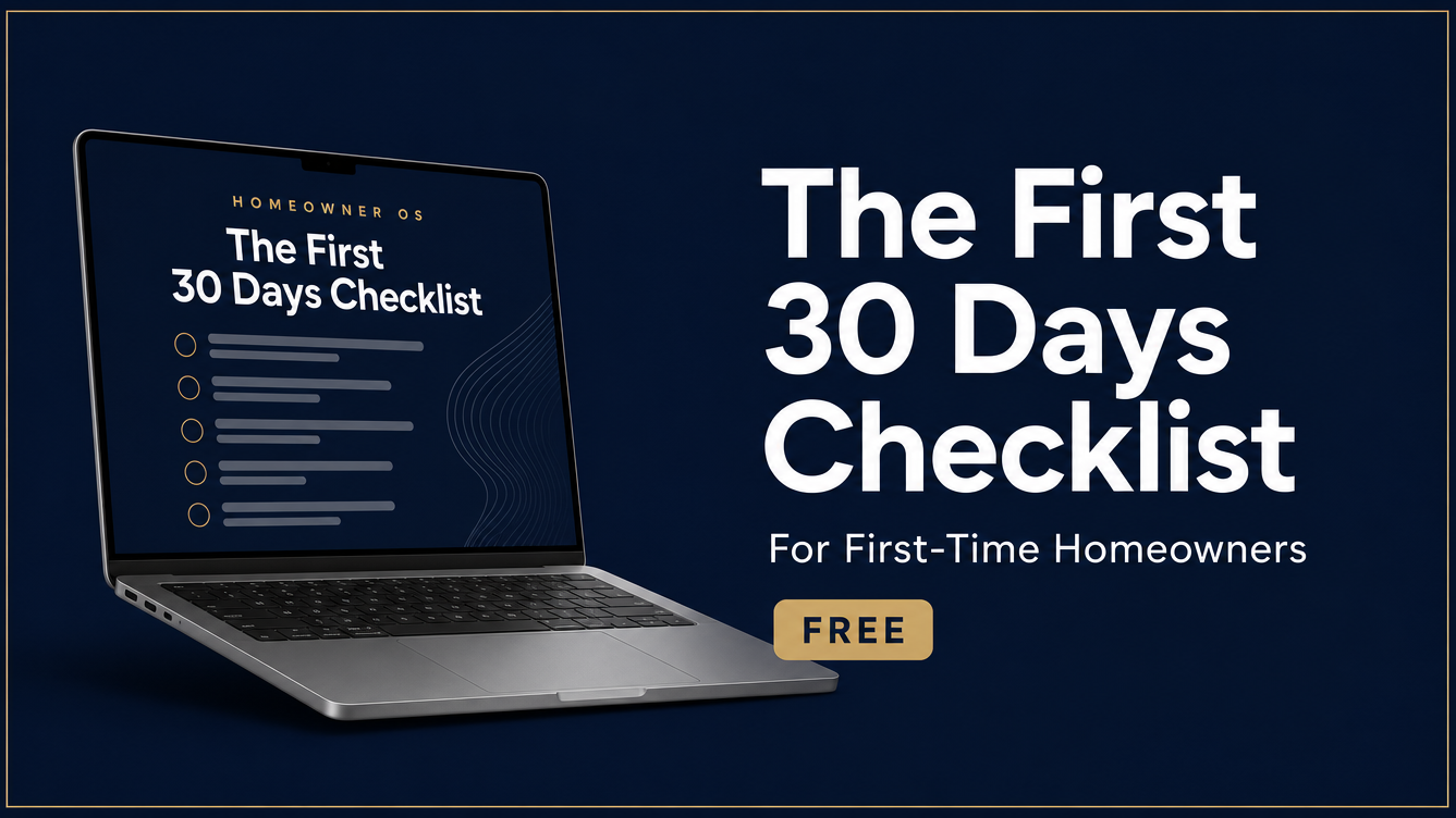 The First 30 Days Checklist