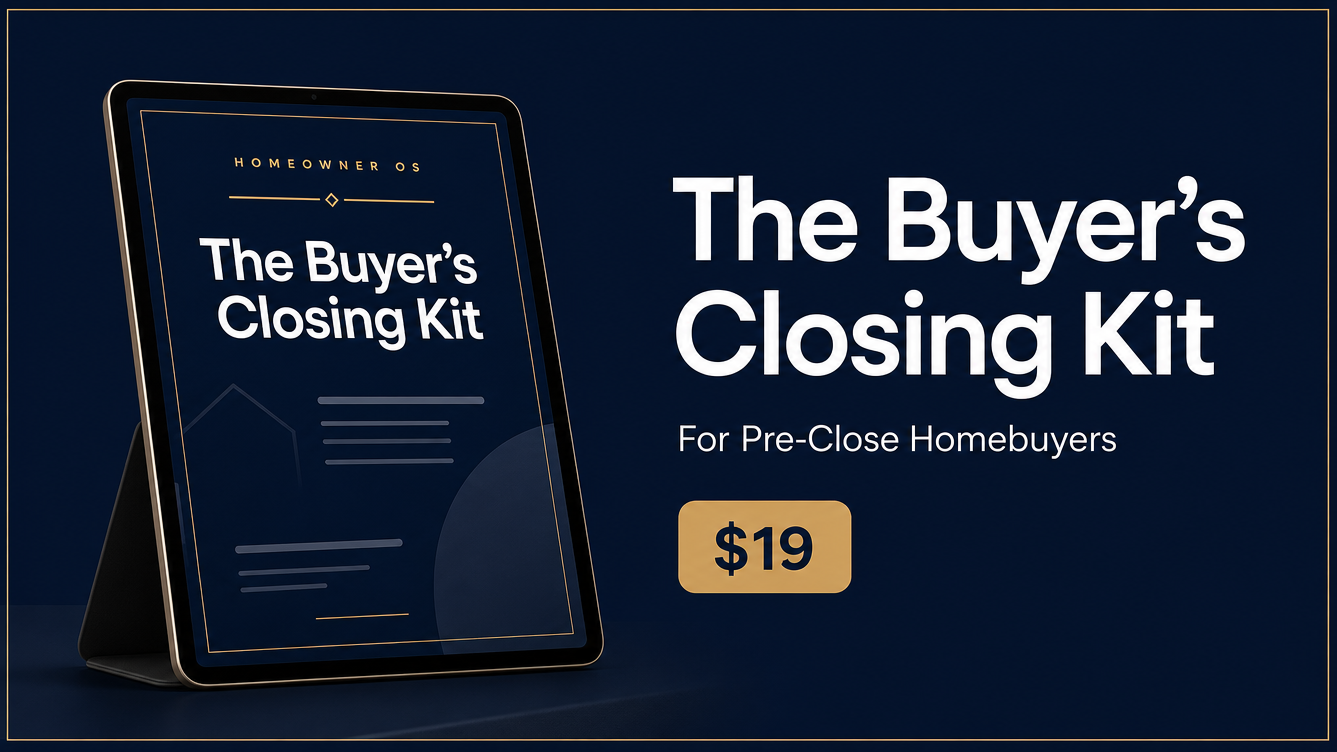 The Buyer's Closing Kit