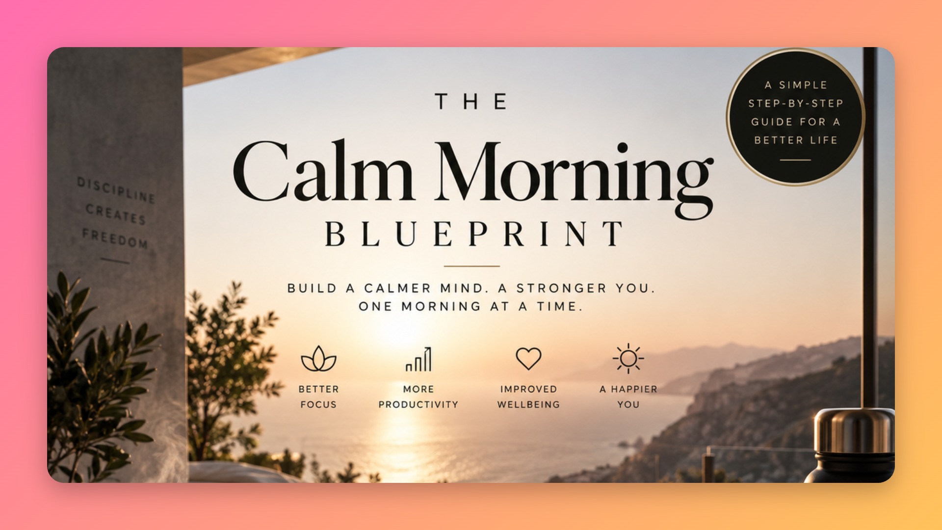The Calm Morning Blueprint