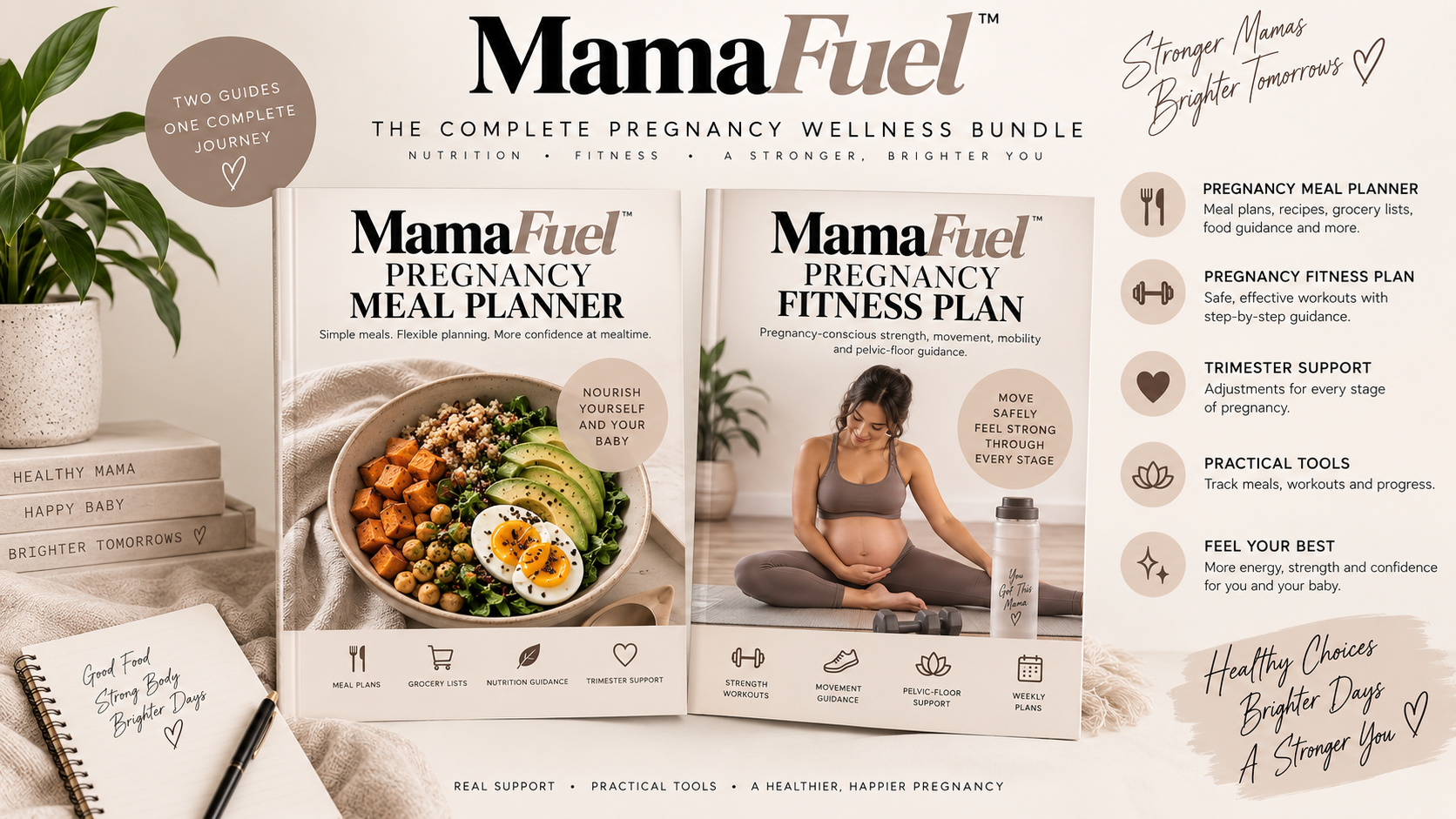 MamaFuel™ — The Complete Pregnancy Wellness Bundle
