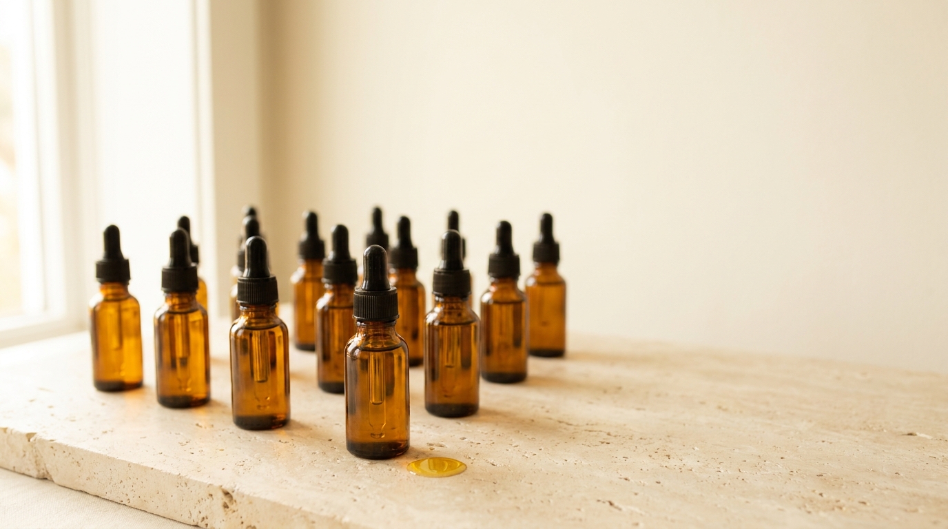 Solace Botanical Facial Oil Case