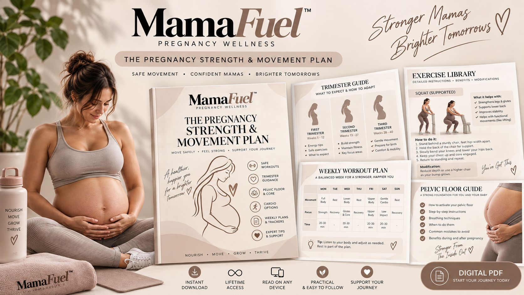 MamaFuel™ — The Pregnancy Strength & Movement Plan