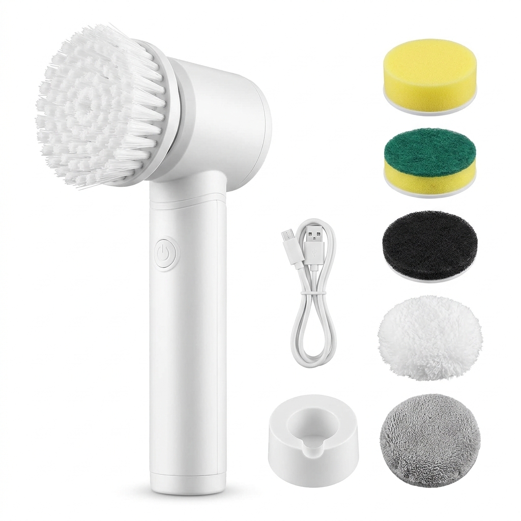 Cordless Electric Spin Scrubber