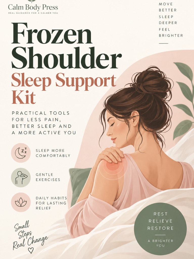 Frozen Shoulder Sleep Support Kit