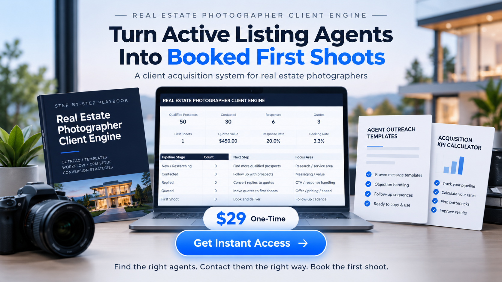 Real Estate Photographer Client Engine