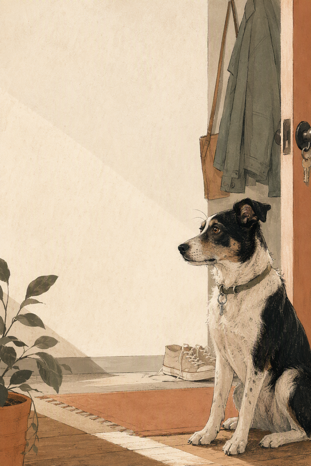 Leave Calmly: Stop Departure Barking in Your Apartment Dog