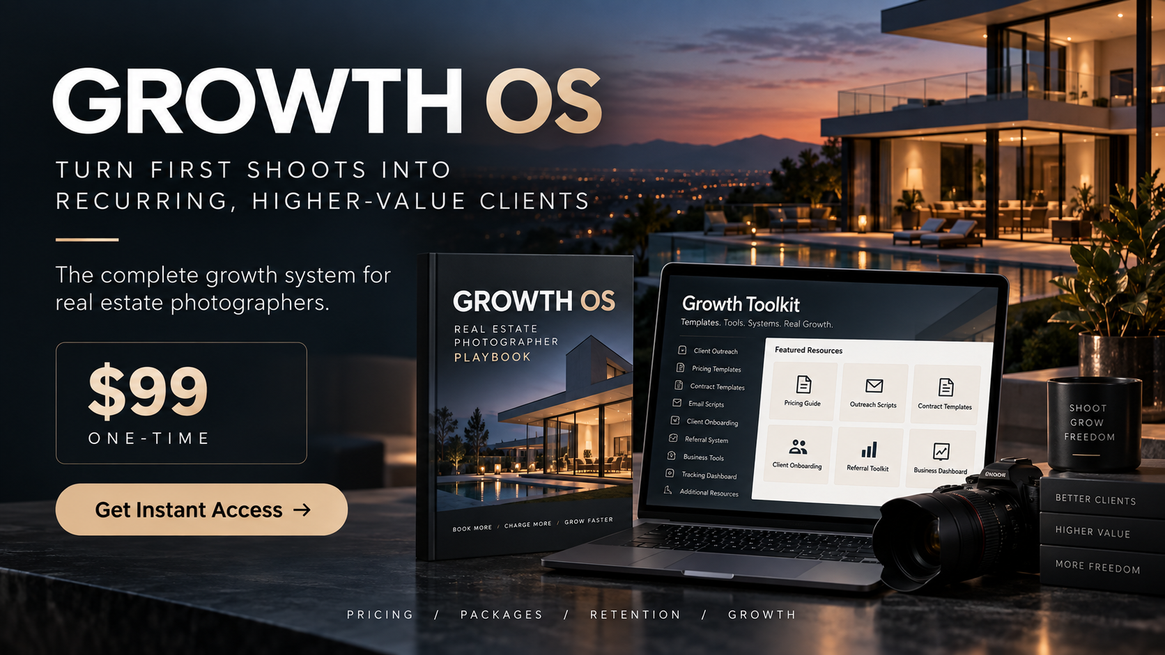 Real Estate Photographer Growth OS