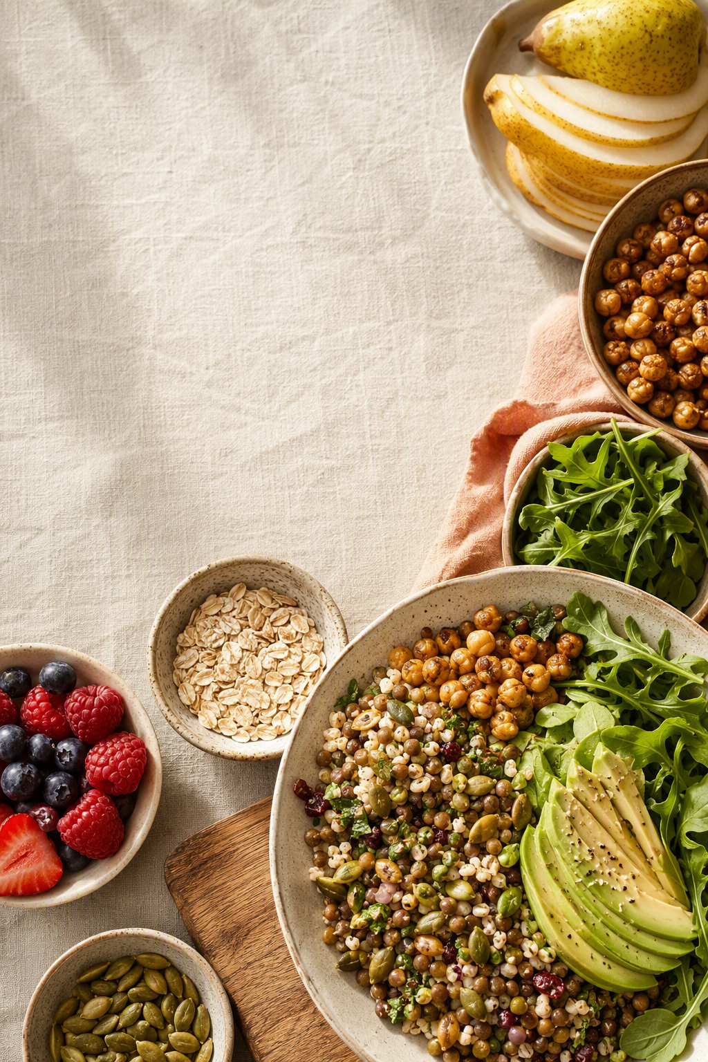 Sustainable High-Fiber Eating — The Hunger Cause Pattern Tracker