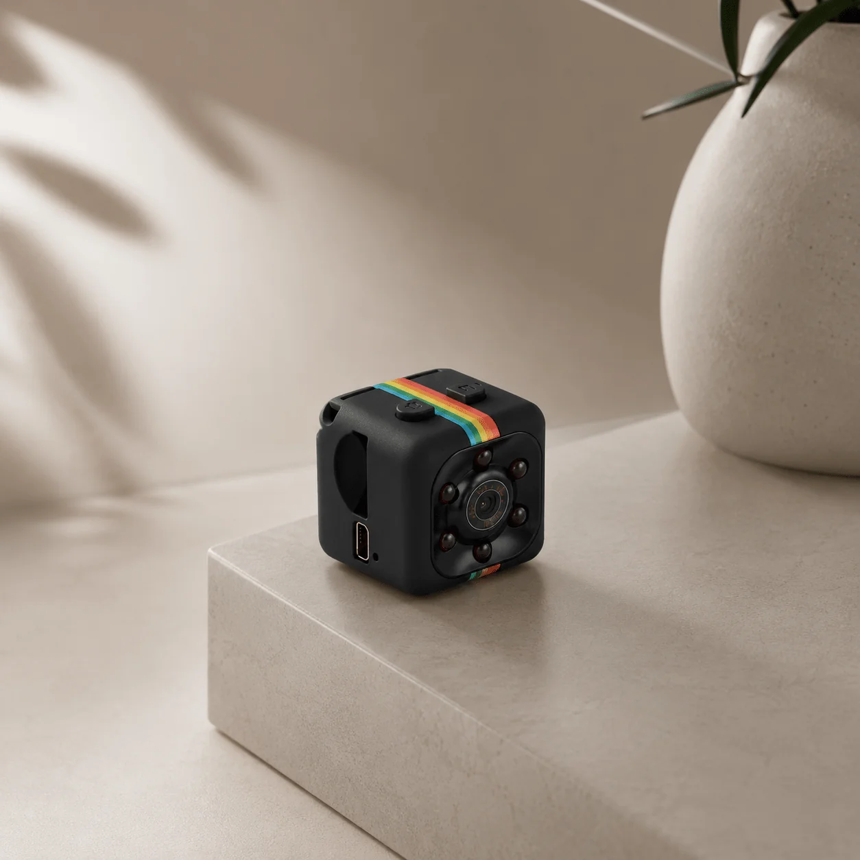 Hidden Miniature Cube Cam