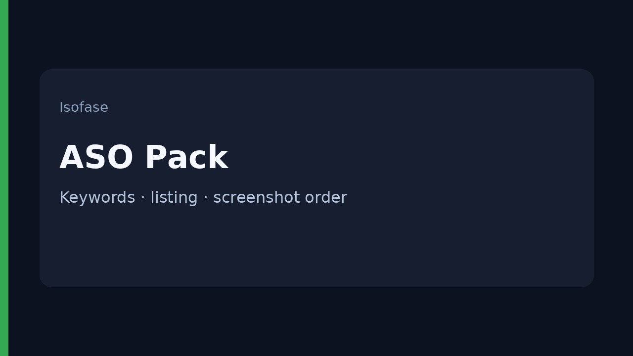 ASO Pack