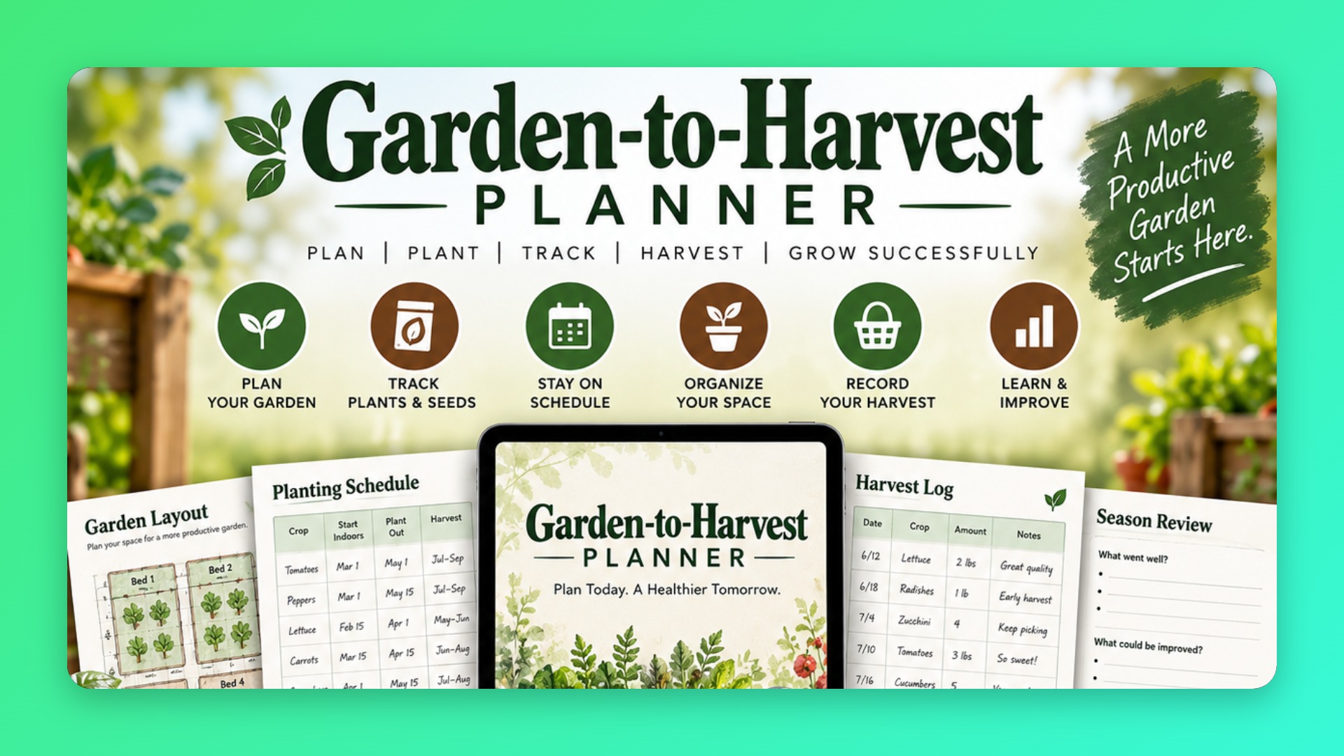 Garden-to-Harvest Planner