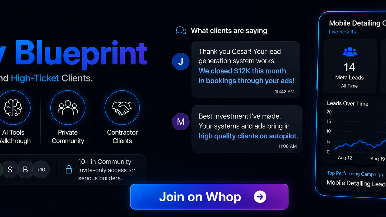 Cesar's Agency Blueprint