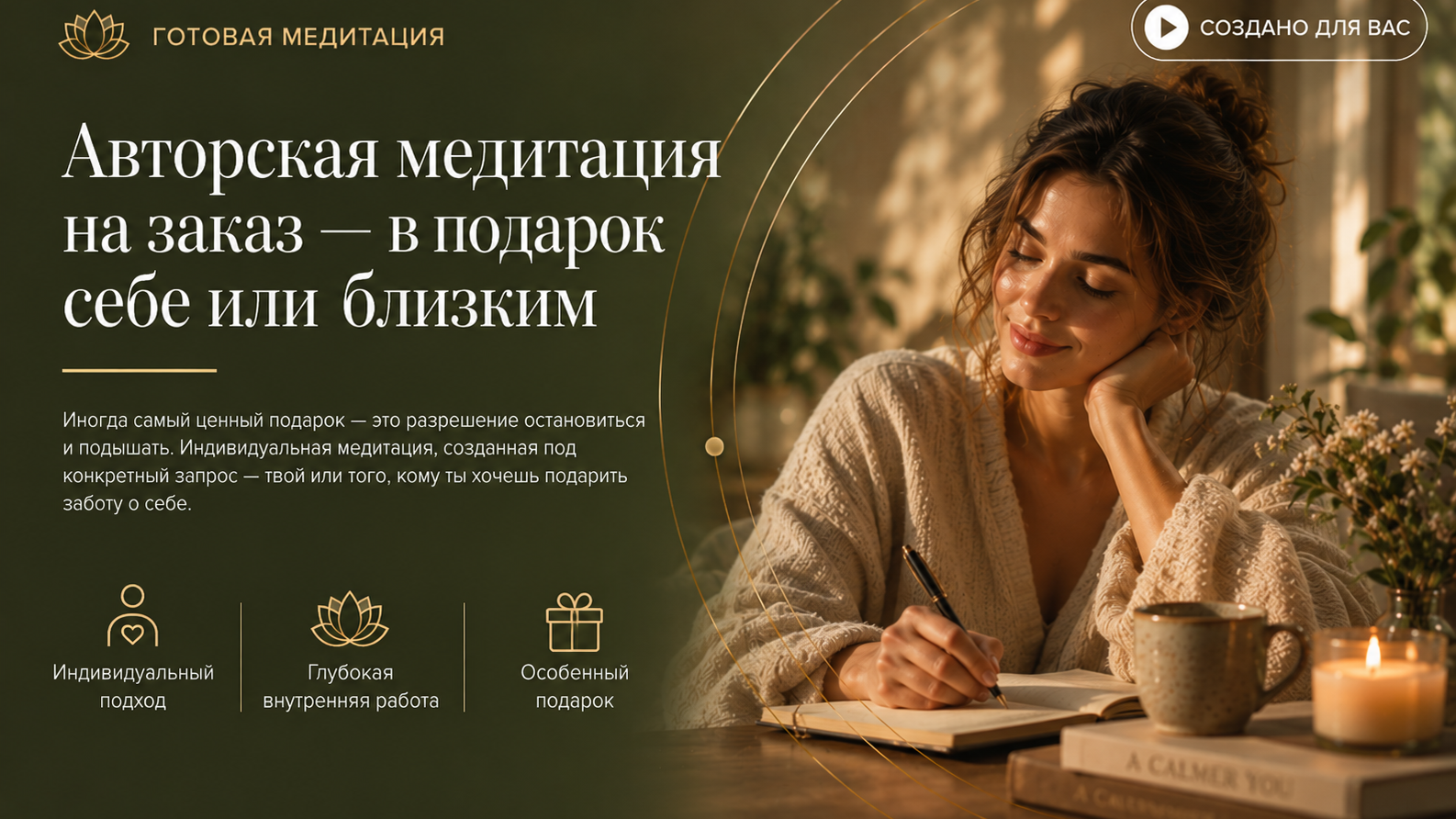 Авторская медитация на заказ