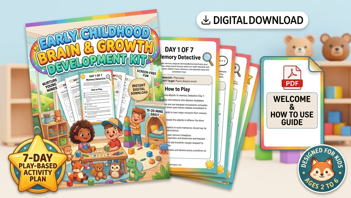 Early Childhood Development Activity Kit