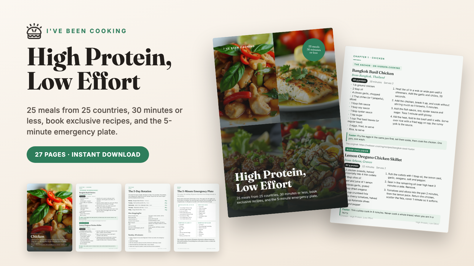 High Protein, Low Effort