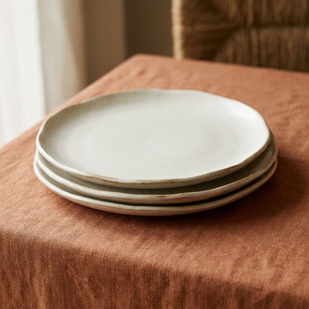 Stoneware Dinner Plate Set