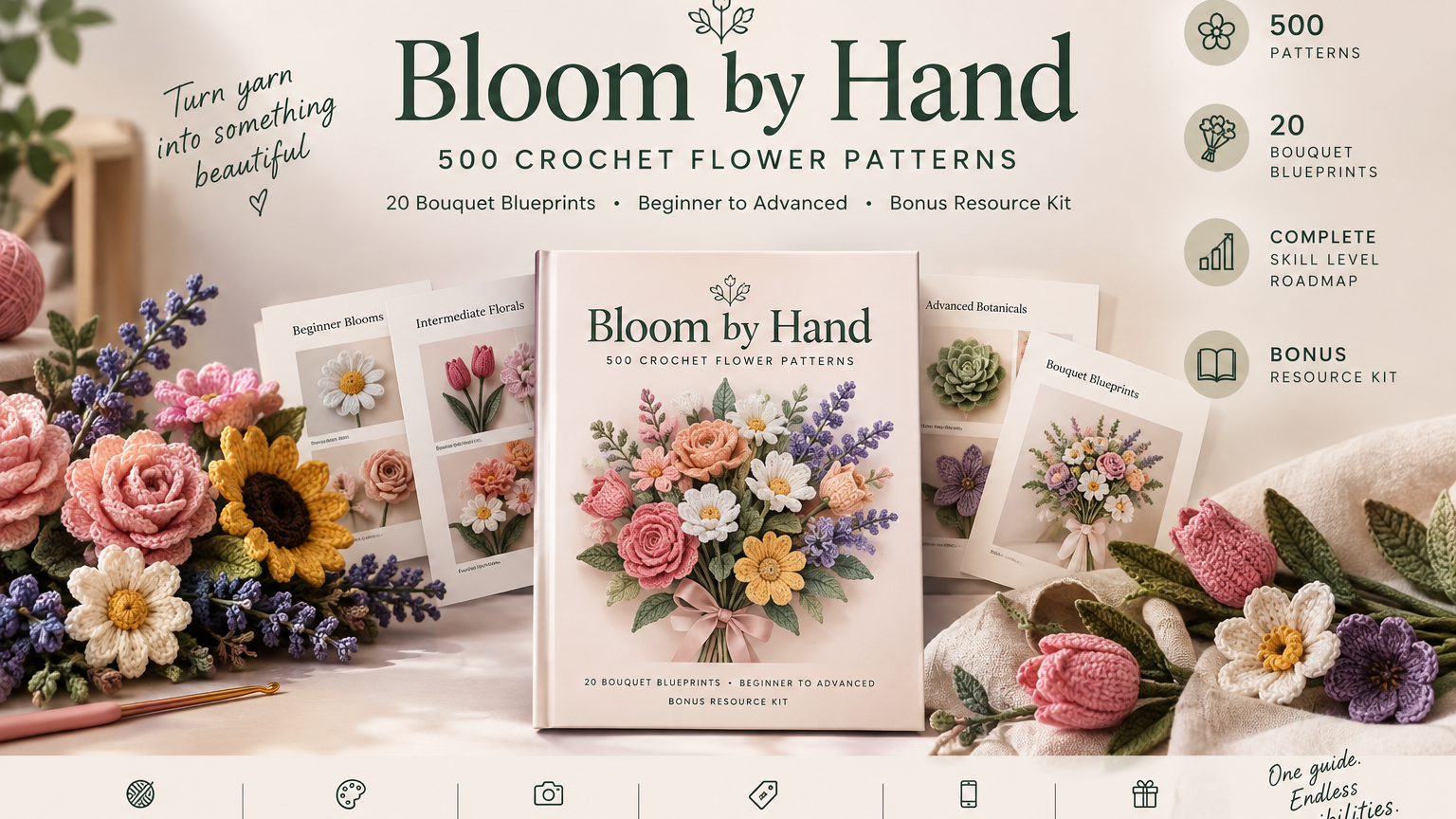 Bloom by hand