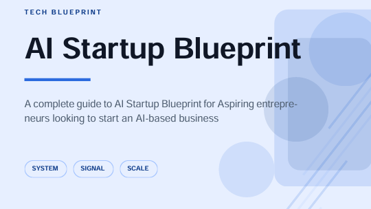 AI Startup Blueprint