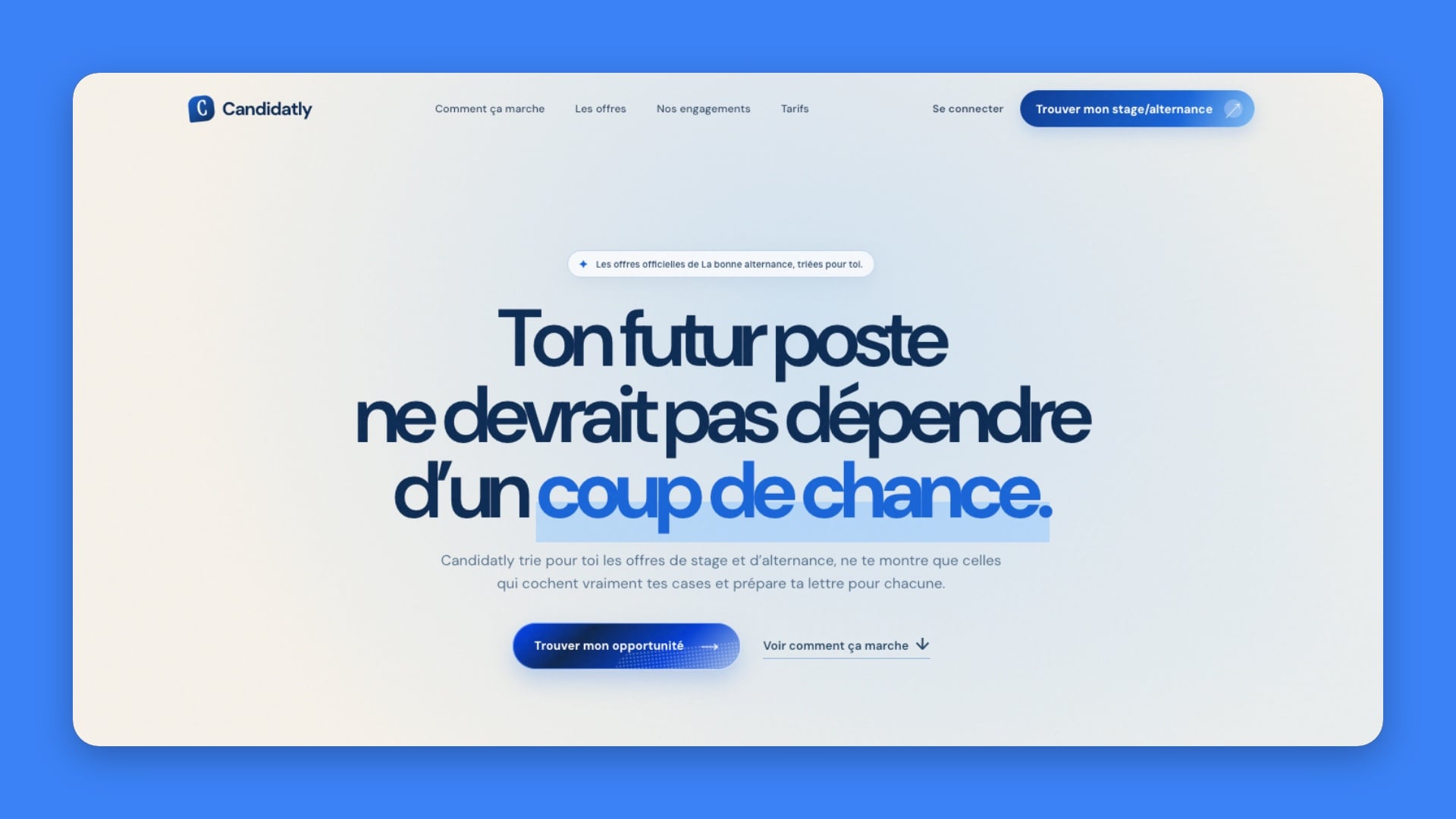 Candidatly Basique  Abonnement Mensuel