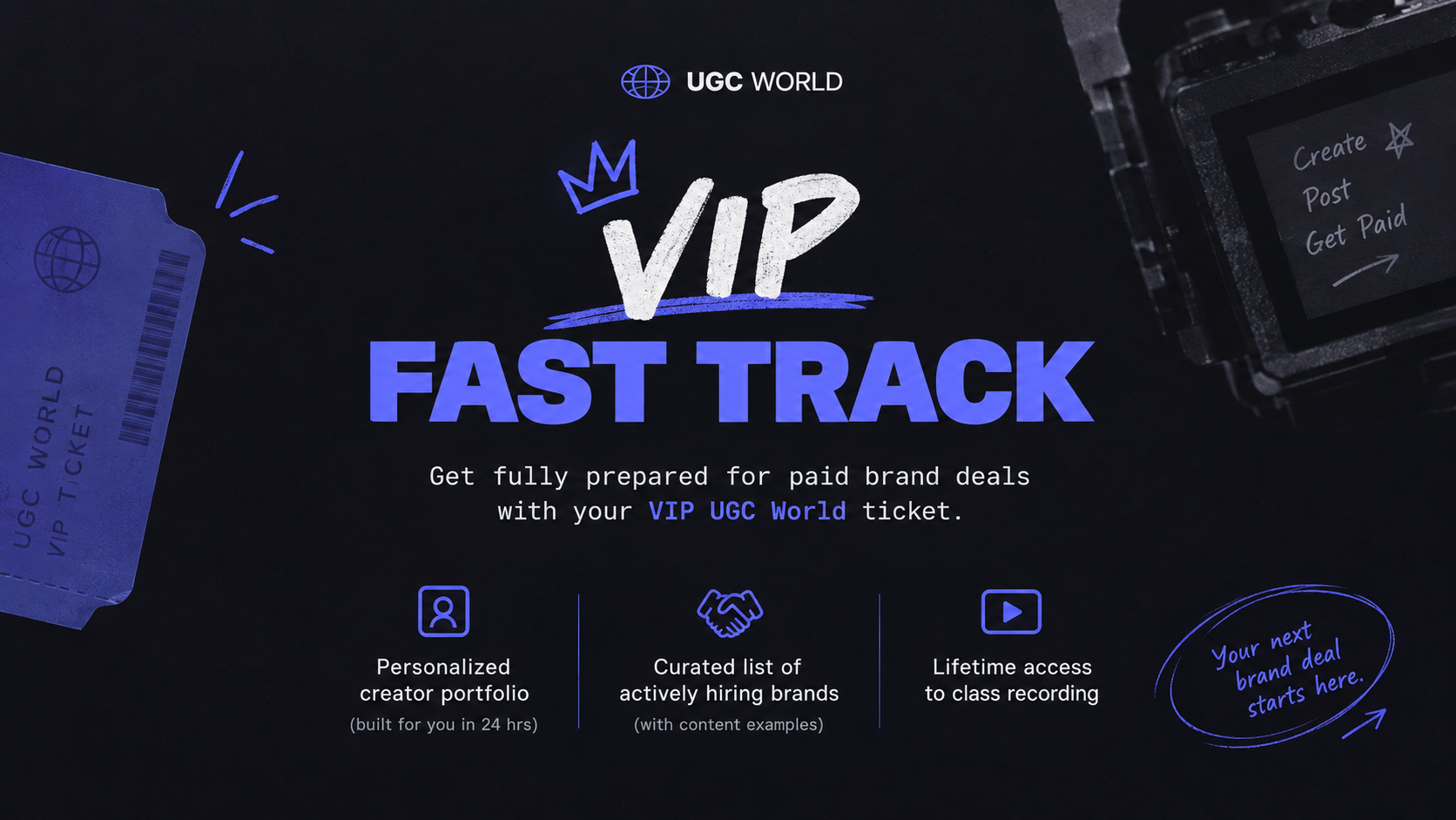 UGC World VIP Fast Track