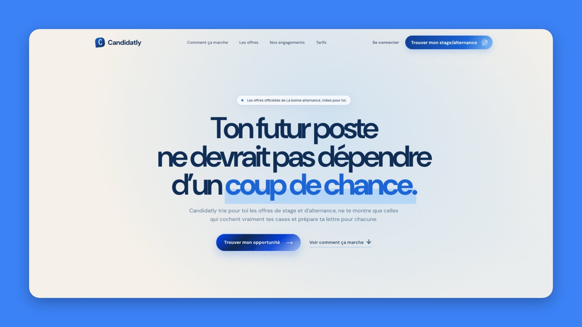 Candidatly Premium Abonnement Annuel