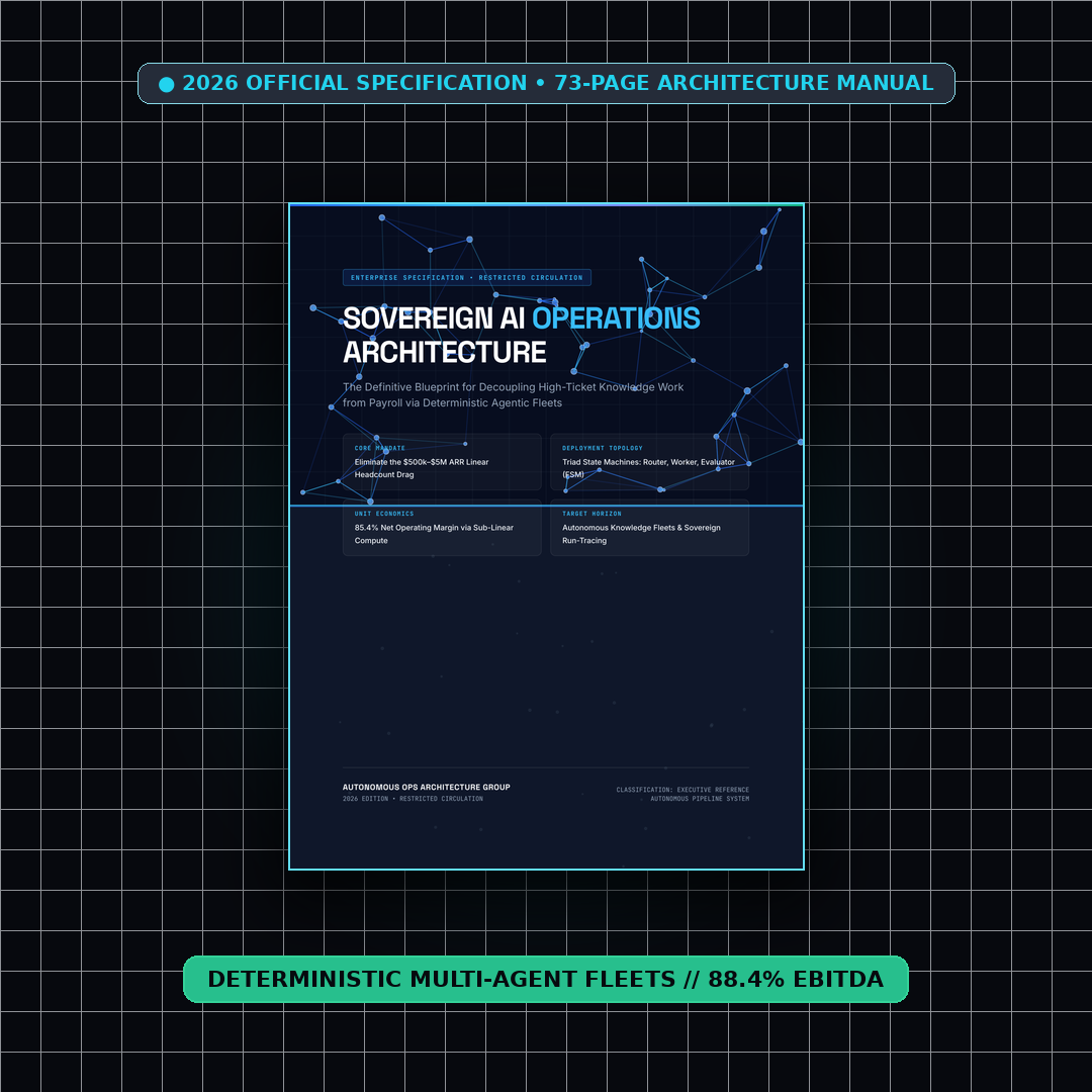 Sovereign AI Operations Architecture