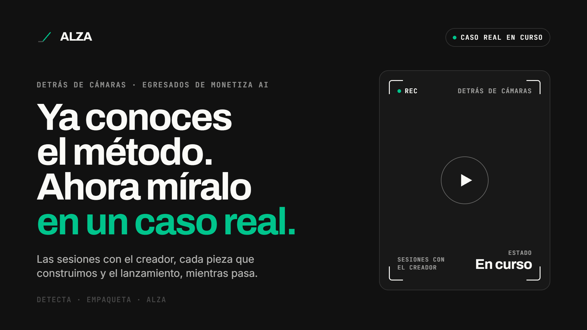 Detrás de Cámaras