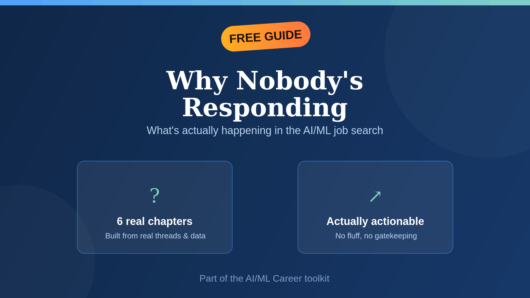 What's Actually Happening in the AI/ML Job Search.